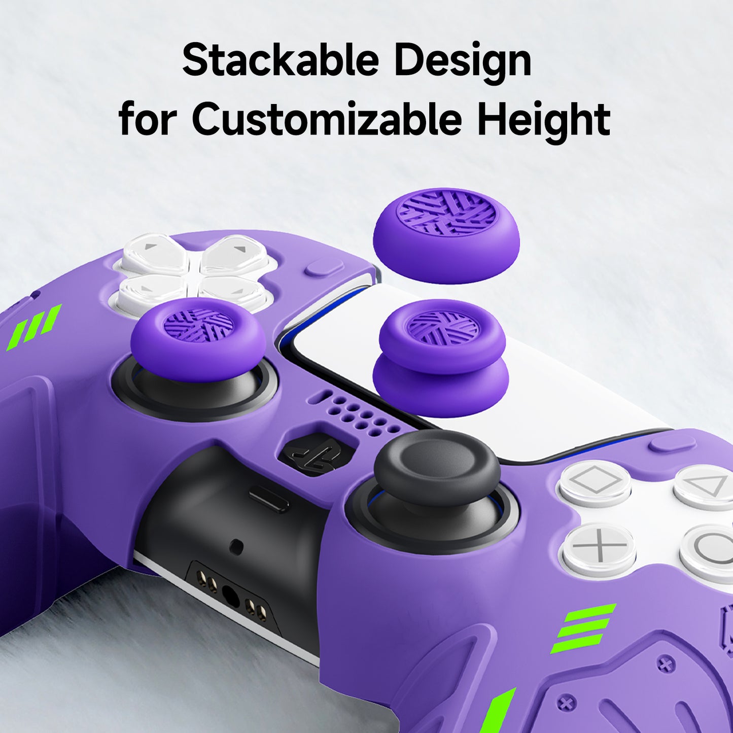 JEMDO PS5/PS4/Switch Pro Controller joystick caps set(6pcs)