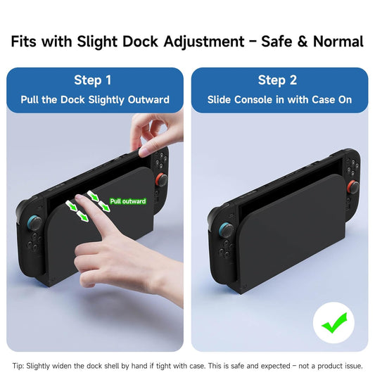 Textured Grip Protective Case Compatible with Nintendo Switch 2 (2025) Only – Black Spider Web Design, Matte Shockproof TPU Shell with Anti-Slip Handles, Ergonomic & Comfort Slim Back Cover