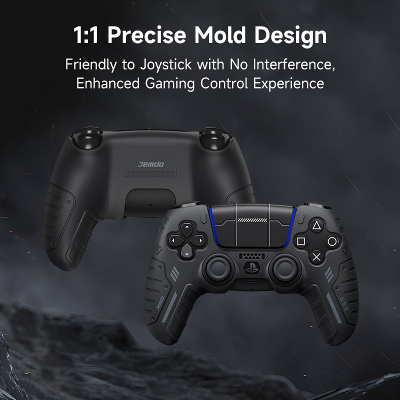 JEMDO PS5 Controller Silicone Protective Case|Free Sticker