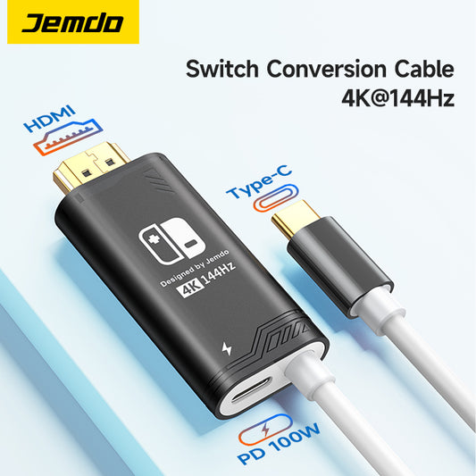 JEMDO Switch Conversion Cable|4K@144Hz