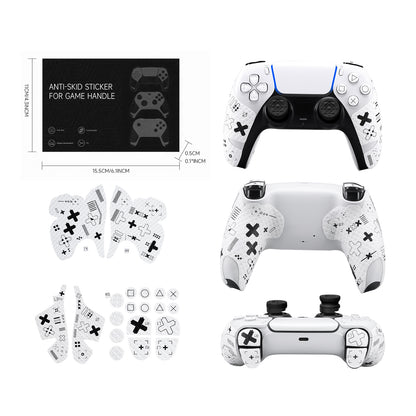 JEMDO PS5 Controller Accessories White Set
