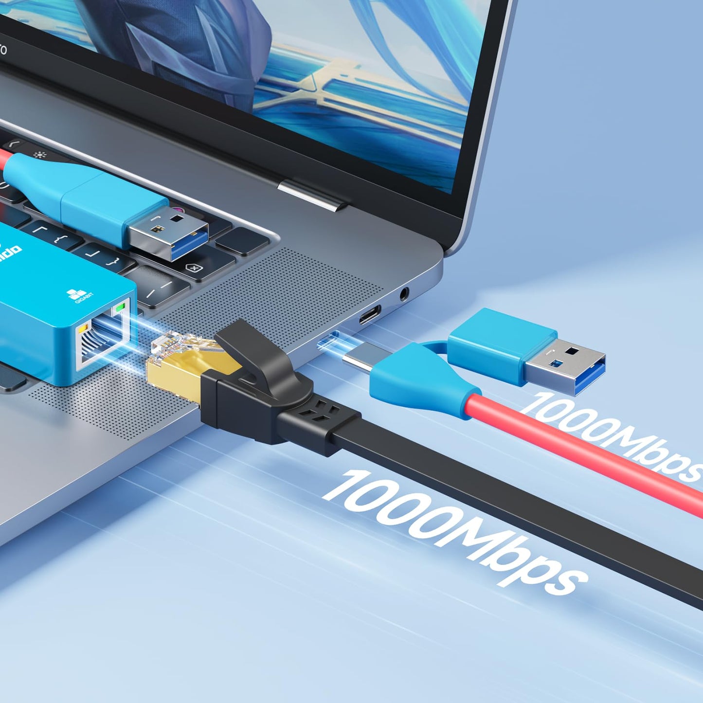 JEMDO 1000Mbps Ethernet Adapter