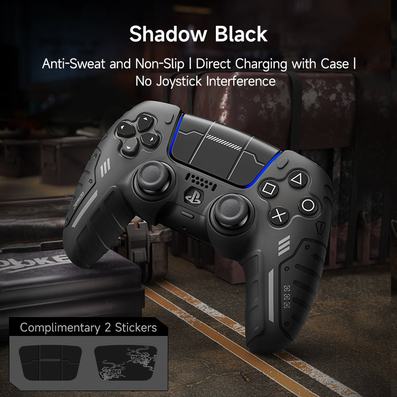JEMDO PS5 Controller Silicone Protective Case|Free Sticker