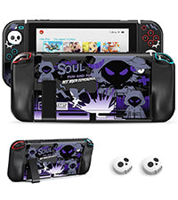 JEMDO Halloween Ghost  Switch Protective Case for NS/OLED