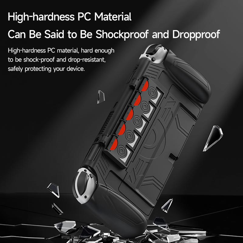 JEMDO Switch OLED All-in-One Protective Case|White