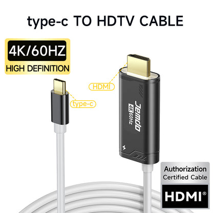 JEMDO Compatible with Switch 2/OLED/NS HD Display Cable Replacement for Original Dock and HDMI Cable, Supporting HDR Mode Gaming Accessories